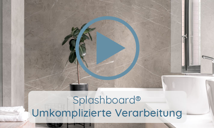 Splashboard - So einfach ist die Verarbeitung