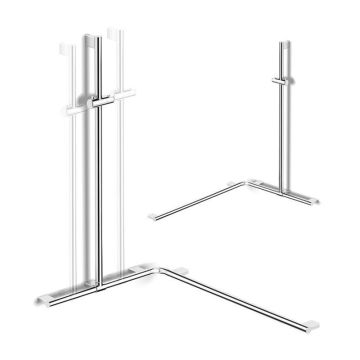 Avenarius Free Living Brausestange Eck-Handlauf Gleiter