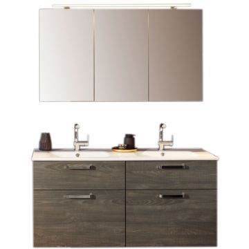 Badea Classic Badmöbel Set NORDIC 12-01, 121 cm