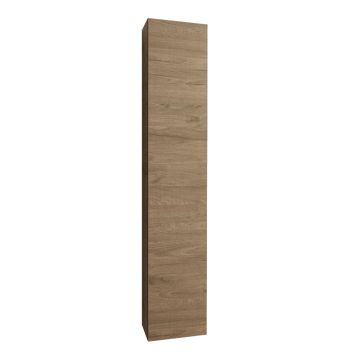Badea Ergänzungsmöbel Hochschrank - 30 cm, 1 Tür, 5 Glaseinlegeböden-