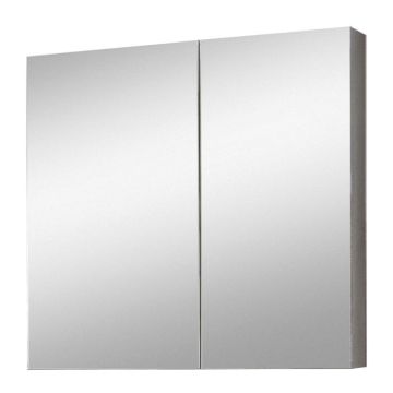 Badea Spiegelschrank, 70 cm, Frontansicht