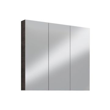 Badea Spiegelschrank 70 cm, Seitenansicht