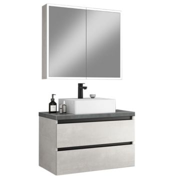 Badea Pure Badmöbel Set 6 - 80 cm