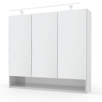 Badea Spiegel Spiegelschrank - 90 cm