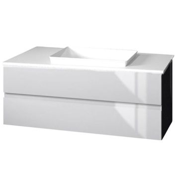 b collection b straight Waschtisch mit Unterschrank 22 - 121,2 cm