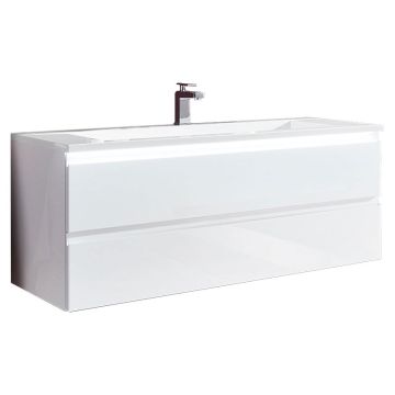 b collection b straight Waschtisch mit Unterschrank - 120 cm Mineralguss-WT