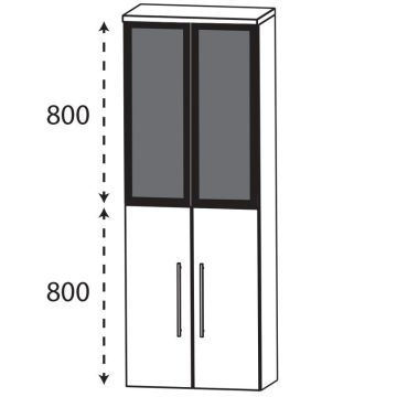 b collection b brace Hochschrank - 60 cm Skizze