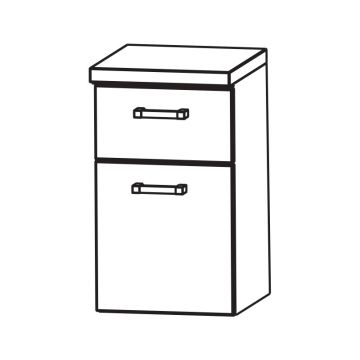 b collection b brace Unterschrank - 30 cm Skizze
