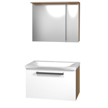 b collection b maxx Badmöbel Set - 75 cm, Spiegelschrank