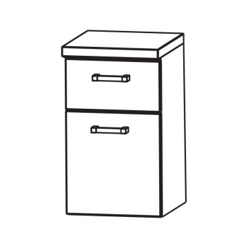 b collection b bright Unterschrank - 30 cm Skizze