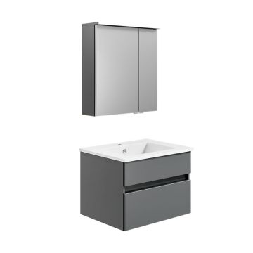 badshop.de Aurora Badmöbel Set 26 - 62 cm, Bad Set