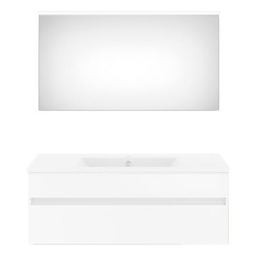 badshop.de Aurora Badmöbel Set 7 - 122 cm, Bad Set