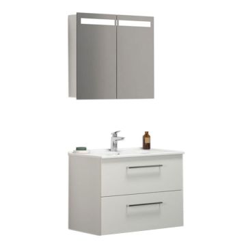 badshop.de Viva Badmöbel Set - 81 cm