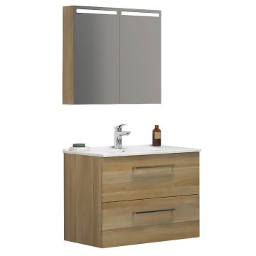 badshop.de Viva Badmöbel Set - 81 cm