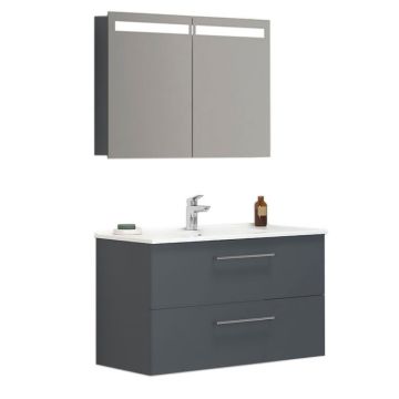 badshop.de Viva Badmöbel Set - 101 cm