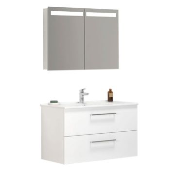 badshop.de Viva Badmöbel Set - 101 cm