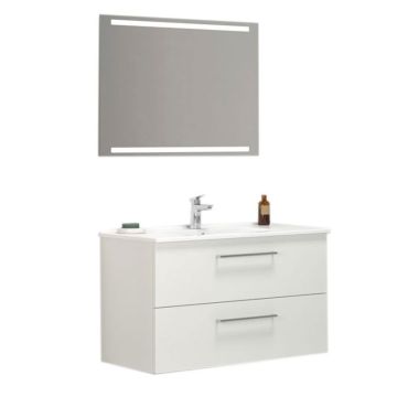 badshop.de Viva Badmöbel Set - 101 cm