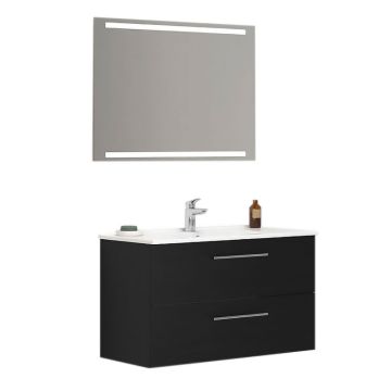 badshop.de Viva Badmöbel Set - 101 cm