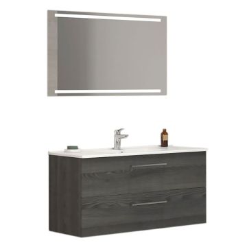 badshop.de Viva Badmöbel Set - 121 cm