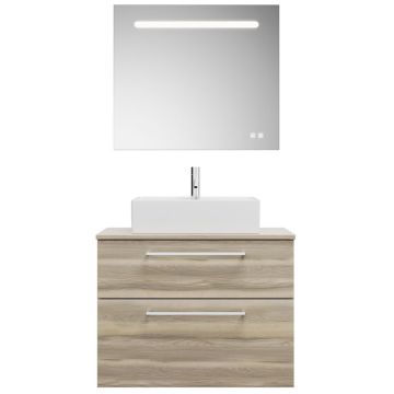 Burgbad Eqio Badmöbel Set - 80 cm