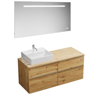 Burgbad Eqio Badmöbel Set - 140 cm