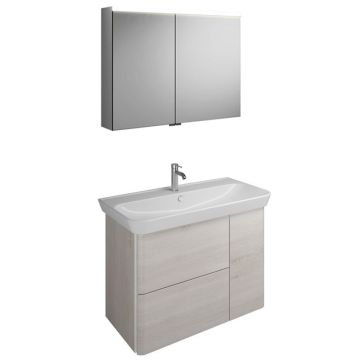 Burgbad Iveo Badmöbel-Set 22 Keramik