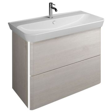 Burgbad Iveo Waschtisch mit Unterschrank 1