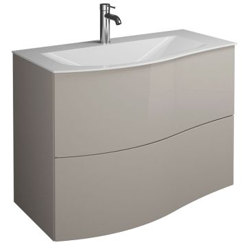 Burgbad Sinea 2.0 Waschtisch mit Unterschrank Set 3-2 - 91 cm