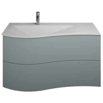 Burgbad Sinea 2.0 Waschtisch mit Unterschrank Set 6-2 - 121 cm