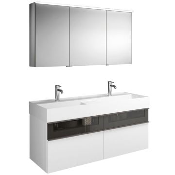 Burgbad Yumo Badmöbel Set 6 - 132 cm - 1