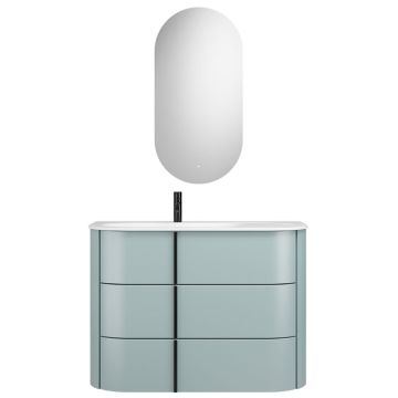 Burgbad Lavo 2.0 Badmöbel Set 102 cm