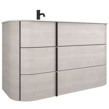 Burgbad Lavo 2.0 Waschtisch mit Unterschrank 122 cm