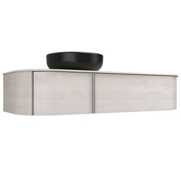 Burgbad Lavo 2.0 Waschtisch mit Unterschrank - 121 cm, Keramik-Aufsatzbecken