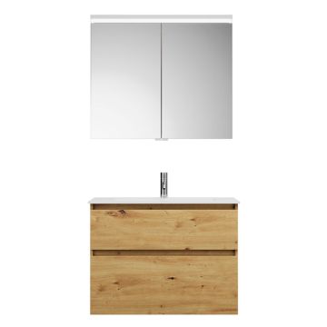 Burgbad LIN20 Badmöbel Set Set 11 - 82 cm