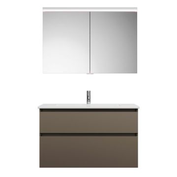 Burgbad LIN20 Badmöbel Set Set 17 - 103 cm