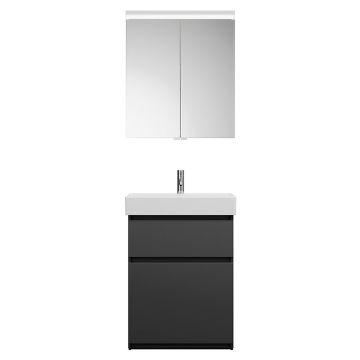 Burgbad LIN20 Badmöbel Set 63 cm Skizze