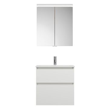 Burgbad LIN20 Badmöbel Set 62 cm Skizze