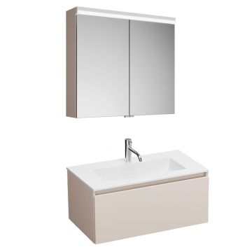 Burgbad LIN20 Badmöbel Set 82 cm