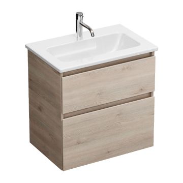 Burgbad LIN20 Waschtisch mit Unterschrank Set 63 cm M40