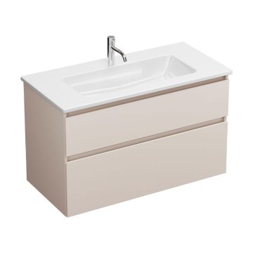 Burgbad LIN20 Waschtisch mit Unterschrank Set 103 cm L8