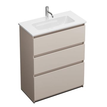 Burgbad LIN20 Waschtisch mit Unterschrank Set 63 cm