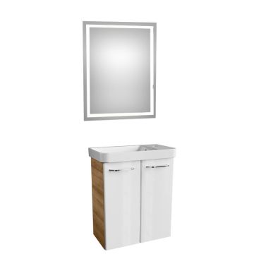 Fackelmann Milano Badmöbel Set 7 / Gäste - 55,5 cm