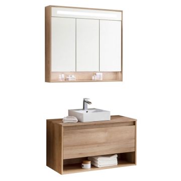 Fackelmann Natura Badmöbel Set 1 - 93,5 cm