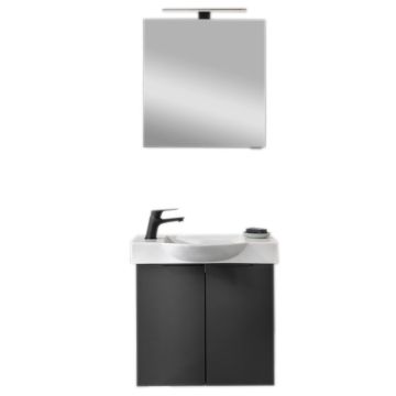 Fackelmann Small Bathroom Collection Badmöbel Set 19 - 54,5 cm
