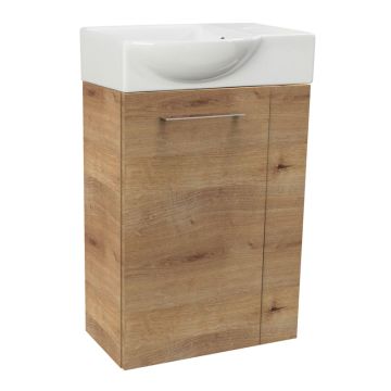 Fackelmann Gästebad Waschtisch mit Unterschrank Set 12