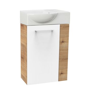 Fackelmann Gästebad Waschtisch mit Unterschrank Set 16