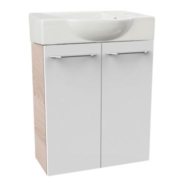 Fackelmann Gästebad Waschtisch mit Unterschrank Set 6