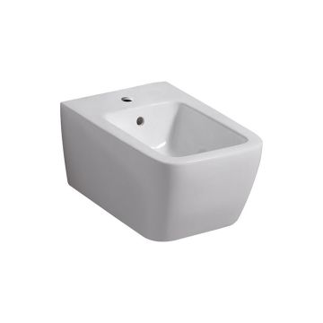 Geberit iCon Square Bidet Überlauf, weiß