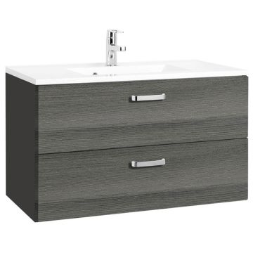 Held Möbel Bologna Waschtisch mit Unterschrank - 80 cm