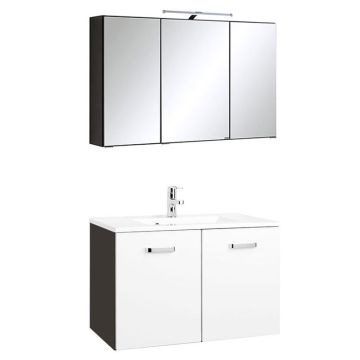 Held Möbel Bologna Badmöbel Set 38 - 100 cm